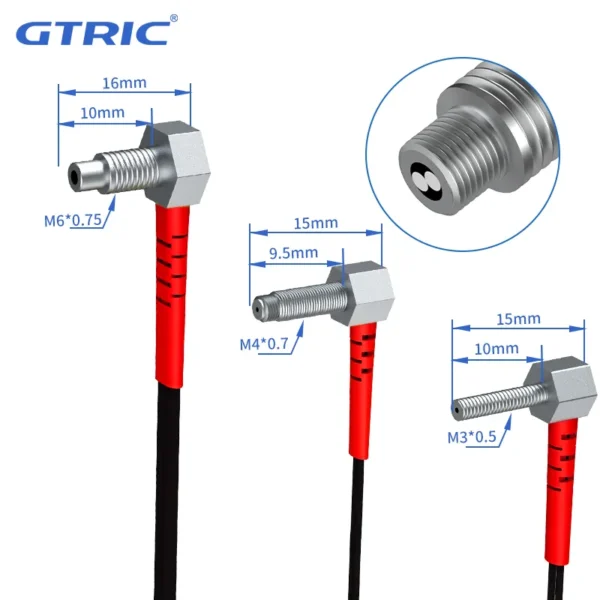 Elbow Diffuse Reflection Fiber Optic Sensor-2