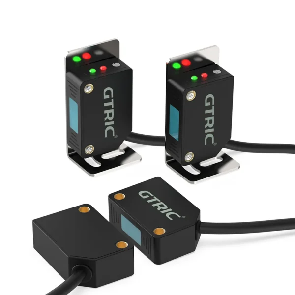 Square Diffuse Reflection Laser Photoelectric Sensor-4